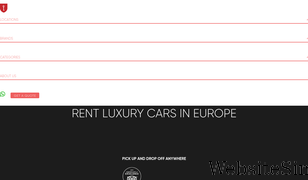 europeluxurycars.com Screenshot