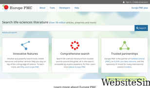 europepmc.org Screenshot