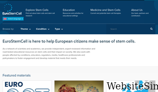 eurostemcell.org Screenshot