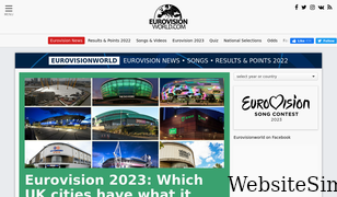 eurovisionworld.com Screenshot