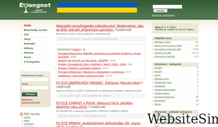 evangnet.cz Screenshot