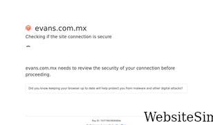 evans.com.mx Screenshot