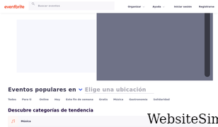 eventbrite.es Screenshot