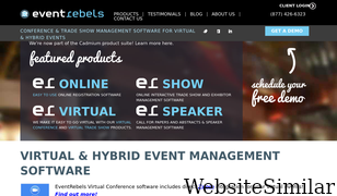 eventrebels.com Screenshot