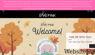 evepinkshop.com Screenshot