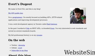 evertpot.com Screenshot