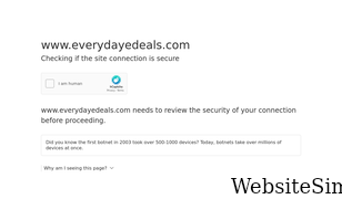 everydayedeals.com Screenshot