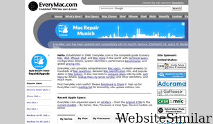 everymac.com Screenshot