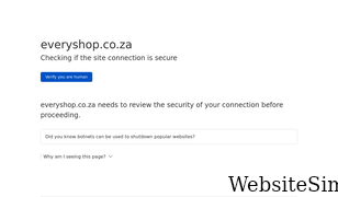 everyshop.co.za Screenshot