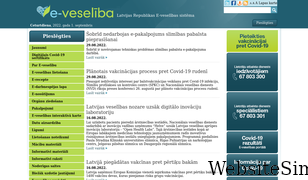 eveseliba.gov.lv Screenshot