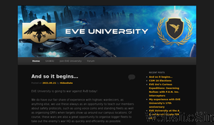 eveuniversity.org Screenshot