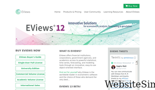 eviews.com Screenshot