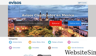 evisos.com.mx Screenshot