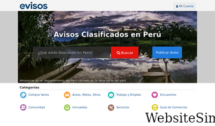 evisos.com.pe Screenshot