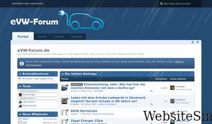 evw-forum.de Screenshot