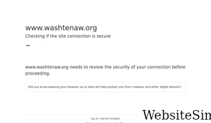 ewashtenaw.org Screenshot