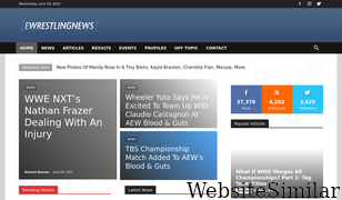 ewrestlingnews.com Screenshot