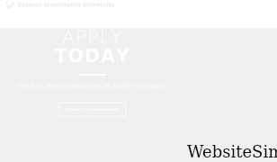 ewu.edu Screenshot
