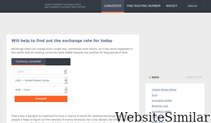 ex-rate.com Screenshot