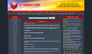 ex-torrenty.org Screenshot