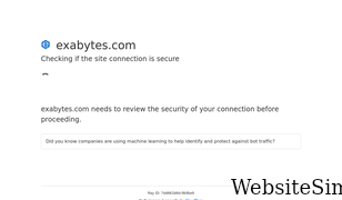 exabytes.com Screenshot