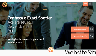 exactsales.com.br Screenshot