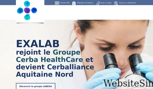 exalab.fr Screenshot