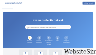 examenselectivitat.cat Screenshot