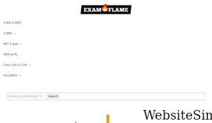 examflame.com Screenshot