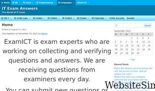 examict.com Screenshot