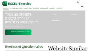 excel-exercice.com Screenshot