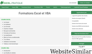 excel-pratique.com Screenshot