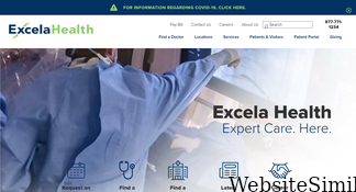 excelahealth.org Screenshot