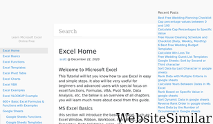 excelhow.net Screenshot