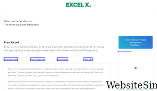 excelx.com Screenshot