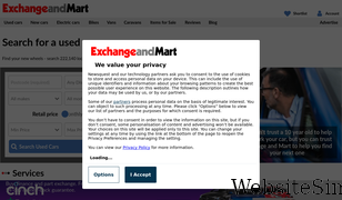 exchangeandmart.co.uk Screenshot