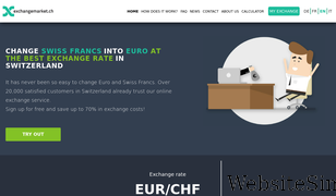 exchangemarket.ch Screenshot