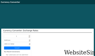 exchangerates247.com Screenshot