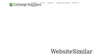 exchangesolutions.com Screenshot