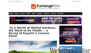 exchangewire.com Screenshot