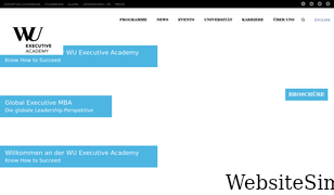 executiveacademy.at Screenshot