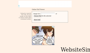 exif-viewer.com Screenshot
