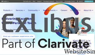 exlibrisgroup.com Screenshot