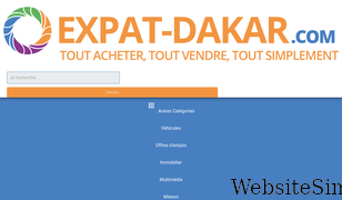 expat-dakar.com Screenshot