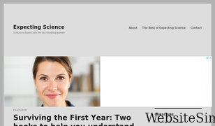 expectingscience.com Screenshot