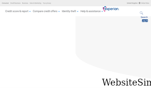 experian.co.uk Screenshot