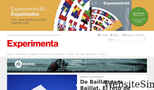 experimenta.es Screenshot