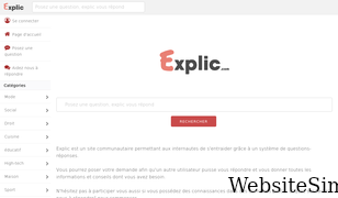 explic.com Screenshot