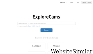 explorecams.com Screenshot