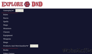 explorednd.com Screenshot